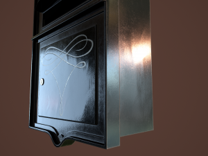 letterbox Modelo 3D