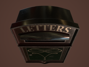 letterbox Modelo 3D