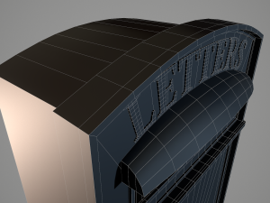 letterbox Modelo 3D