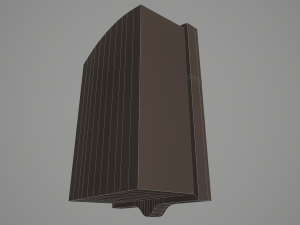 letterbox Modelo 3D