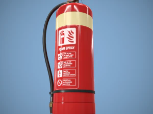 消火器 3Dモデル