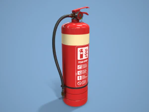 fire extinguisher 3D Model