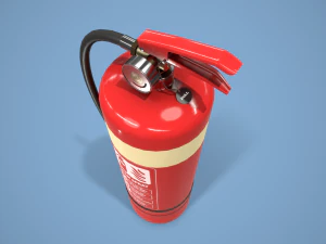 fire extinguisher 3D Model