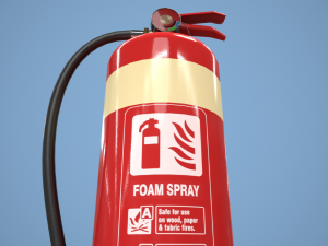 fire extinguisher 3D 模型