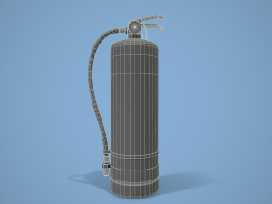 fire extinguisher 3D 模型