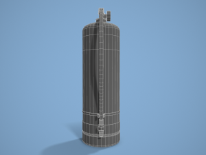 fire extinguisher 3D 模型
