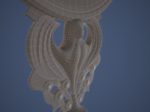 old harpy mirror 3D Модель