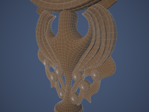 old harpy mirror 3D Модель