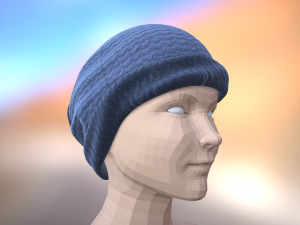 bobble hat Model 3D