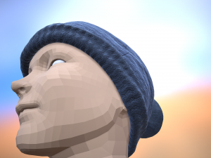 bobble hat Model 3D