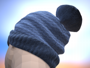 bobble hat Model 3D