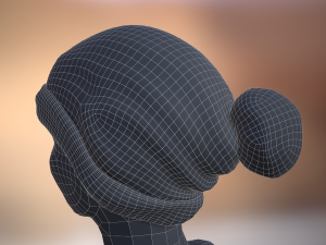 bobble hat Model 3D