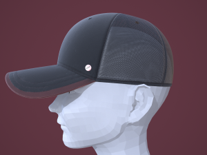 baseball cap Model 3D