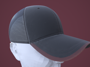 baseball cap Model 3D