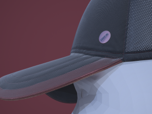 baseball cap Model 3D