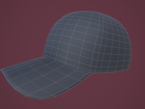 baseball cap Model 3D