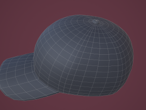 baseball cap Model 3D