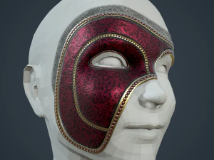 maskerade masker 3D Model