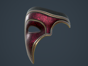 masquerade mask 3D Model