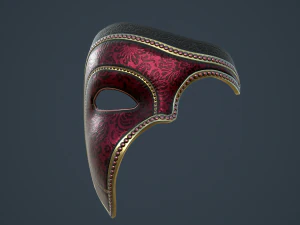 masquerade mask 3D Model