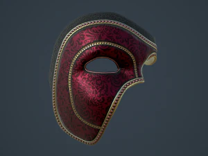 masquerade mask 3D Model