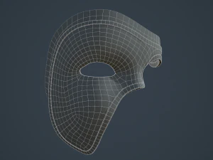 masquerade mask 3D Model