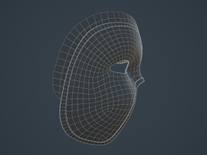 masquerade mask 3D Model