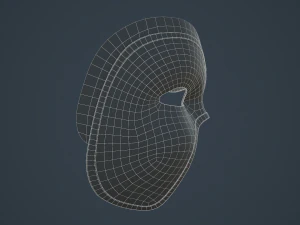 masquerade mask 3D Model