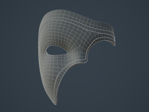 masquerade mask 3D Model