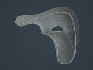 masquerade mask 3D Model