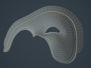 masquerade mask 3D Model