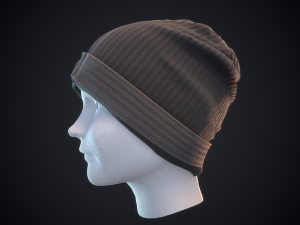 beanie hat 3D 模型