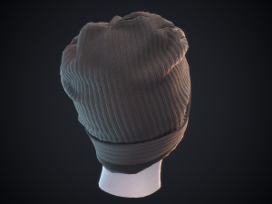 beanie hat 3D 模型