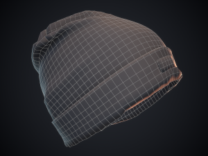beanie hat 3D 模型