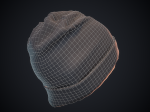beanie hat 3D 模型