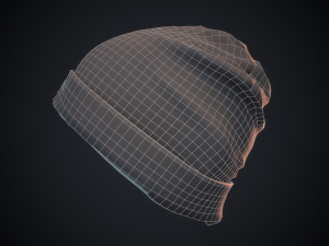 beanie hat 3D 模型