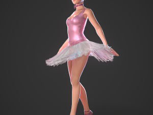 ballerina 3D Model