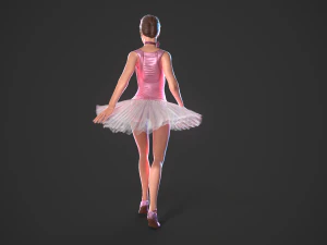 bailarina Modelo 3D