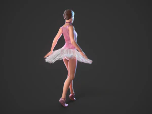 bailarina Modelo 3D