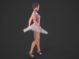 bailarina Modelo 3D