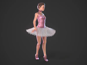 bailarina Modelo 3D