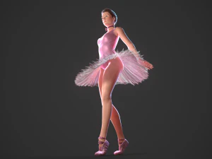bailarina Modelo 3D