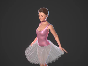 bailarina Modelo 3D