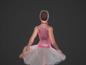 bailarina Modelo 3D