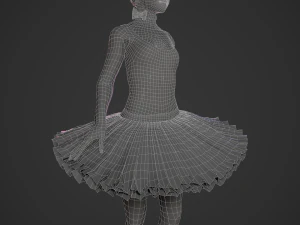 bailarina Modelo 3D