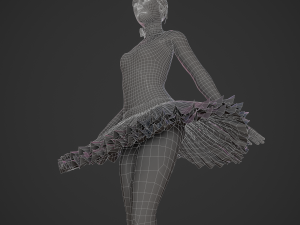 ballerina Modelo 3D