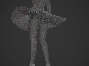 bailarina Modelo 3D