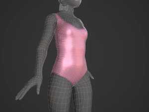 bailarina Modelo 3D