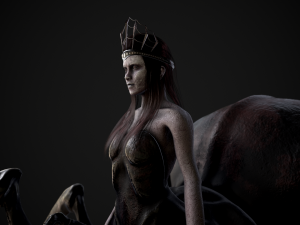 spider queen 3D 模型