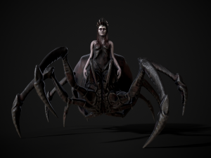 spider queen 3D 模型